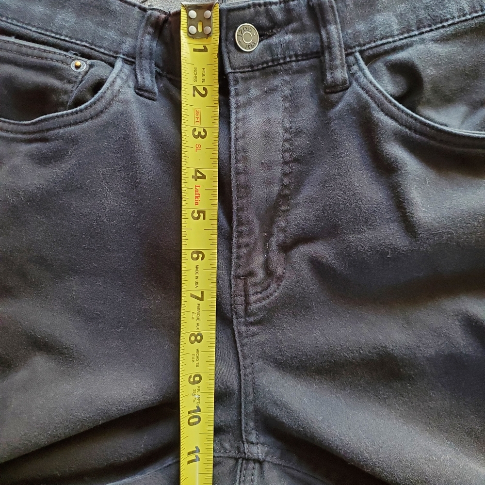 Izod Men's Straight Jeans Black Size 36x30 - Picture 7 of 8